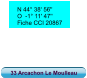 33 Arcachon Le Moulleau N 44° 38' 56''  O  -1° 11' 47''  Fiche CCI 20867