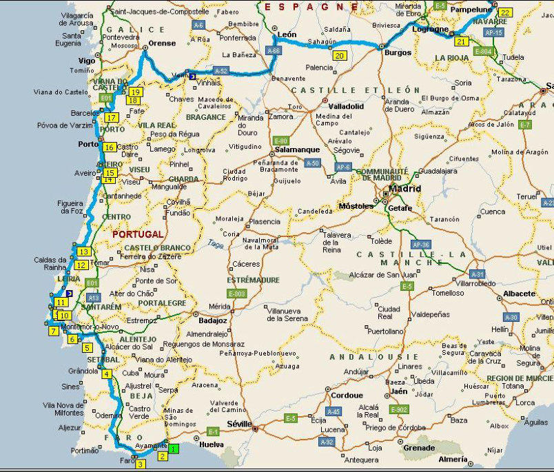 Voyage Au Portugal En Camping car Notre Circuit De Remont e F vrier 